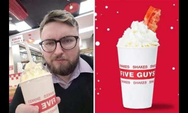 'Ik heb de Five Guys Pigs in Dekens milkshake geprobeerd en het verraste me'