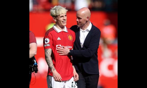 Bericht van Erik ten Hag aan Alejandro Garnacho na laatste snik winnaar vs Fulham