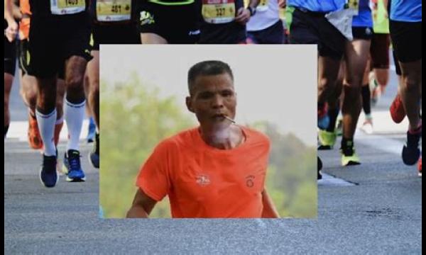 Chinese marathonloper gediskwalificeerd nadat hij gedurende de hele race had gerookt