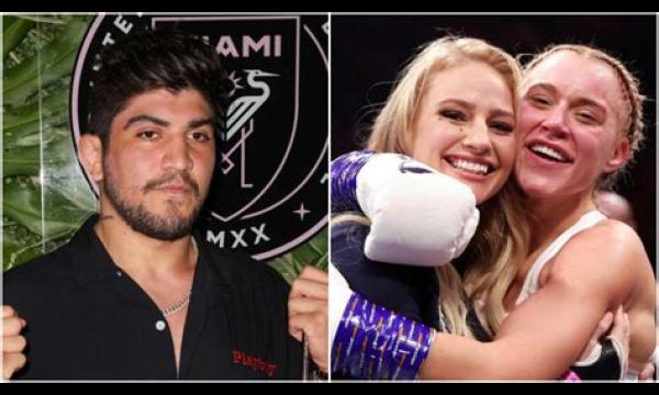 Dillon Danis wurgt Elle Brooke bewusteloos terwijl MMA-ster bokser in slaap brengt