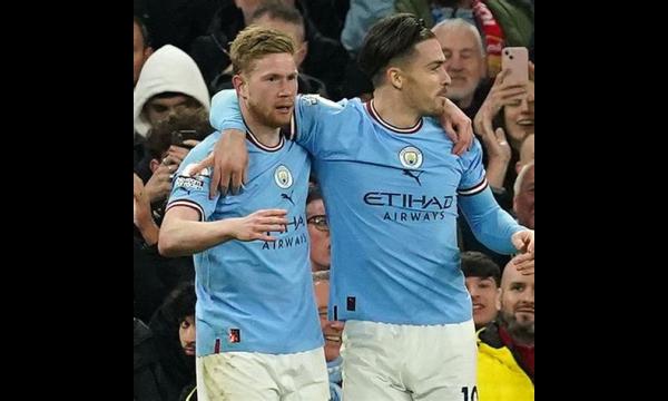 Jack Grealish en Kevin de Bruyne waren de nieuwe Sergio Aguero en David Silva van Man City