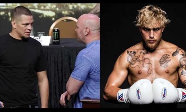 Nate Diaz kreeg een tip om tegen Jake Paul te vechten in plaats van het UFC-contract te verlengen